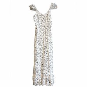 Japna Women’s Floral Print Sleeveless Maxi Dress